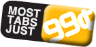 Most Tabs Just 99cents