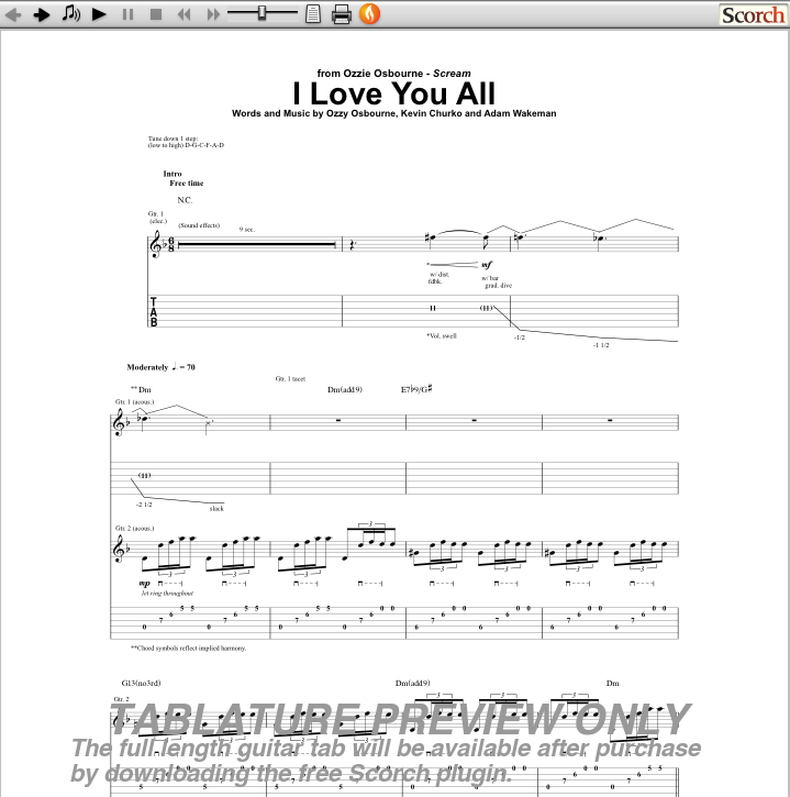 I Love You All Pictures. I Love You All Guitar Tab
